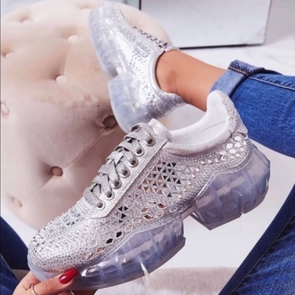 La Sheelah bling sneakers (BRAND NEW)